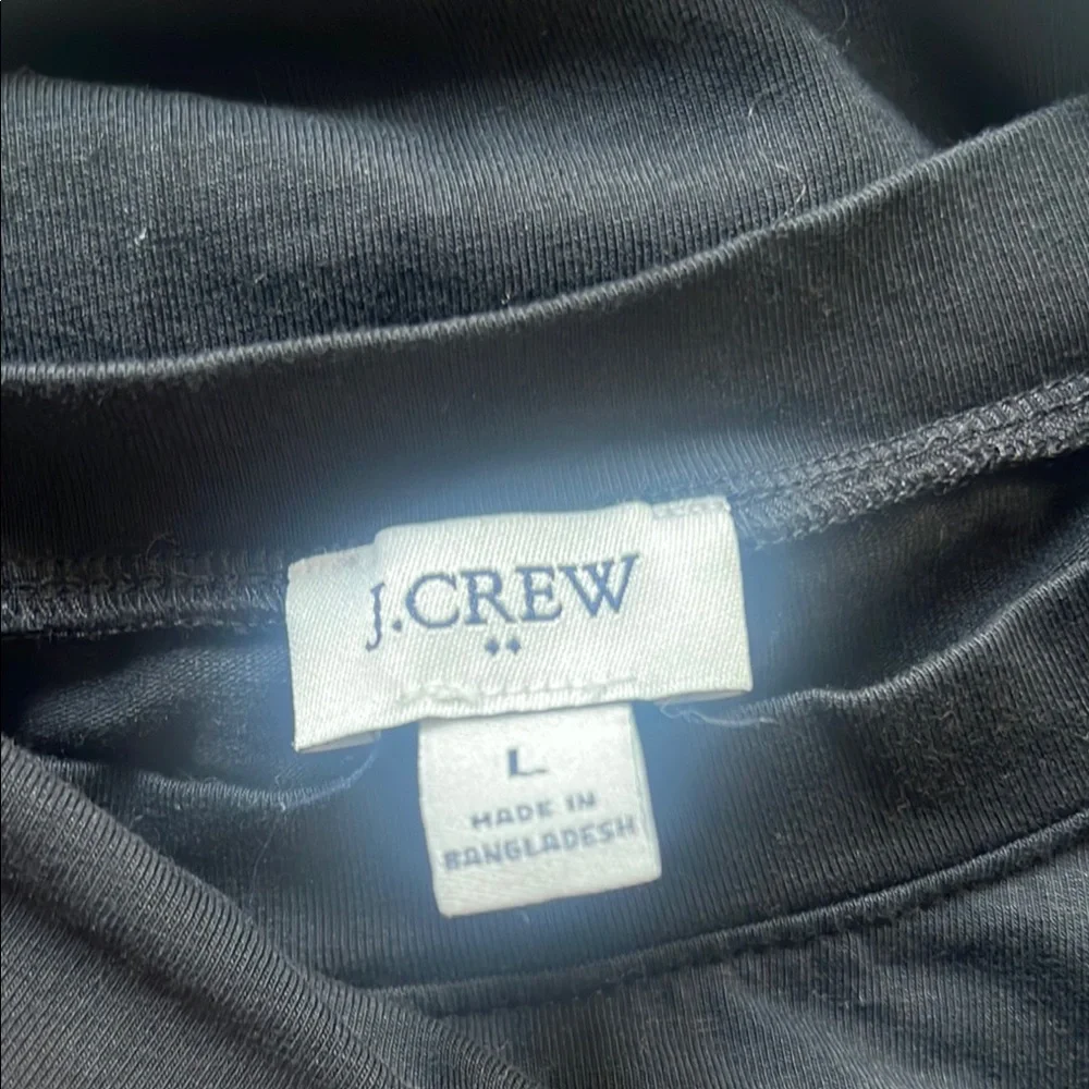 Maternity J. Crew Black Long Sleeve Top - Picture 4 of 4